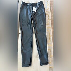 Forever 21 faux leather pants stretch NWT